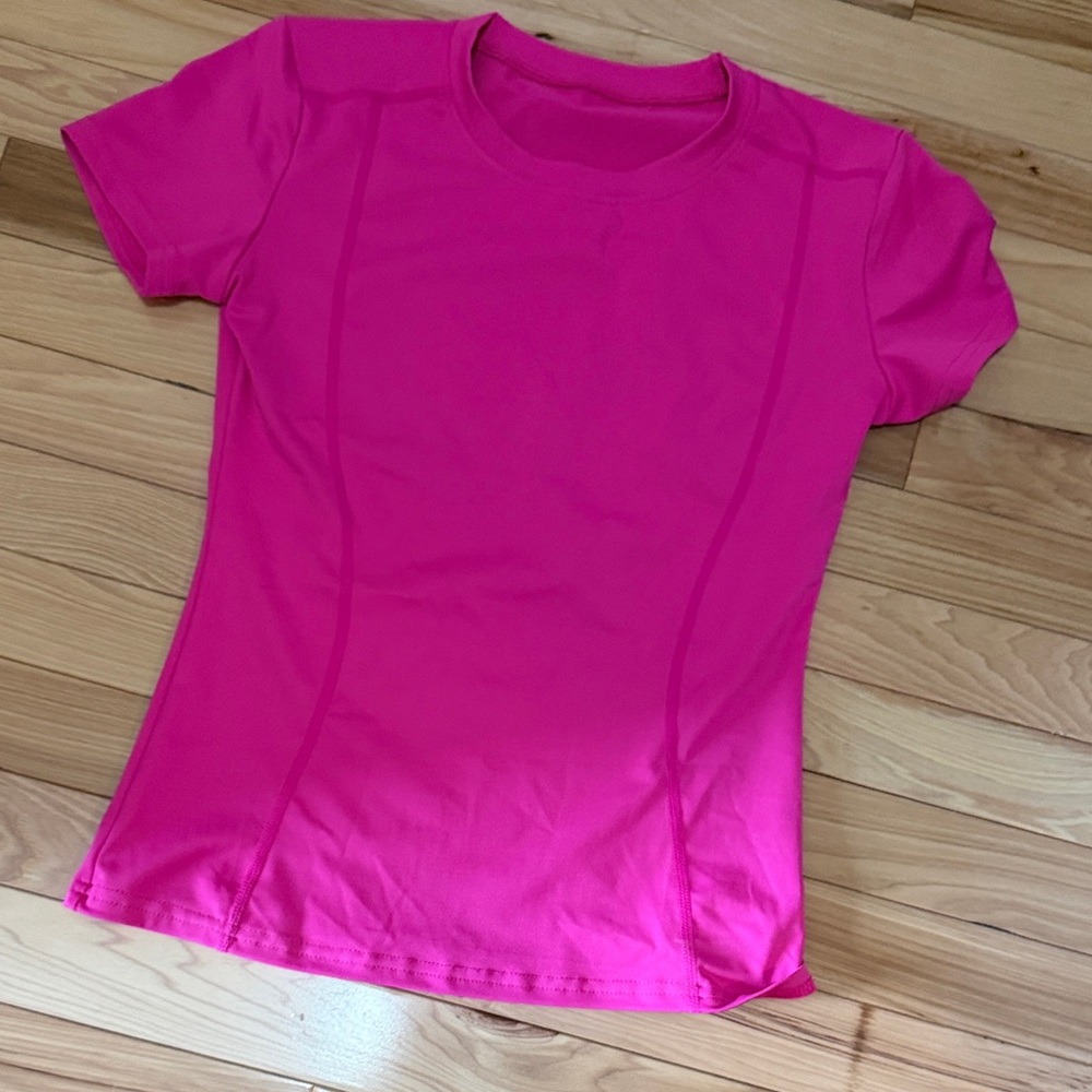 Bright Hot Pink Performance Tee
